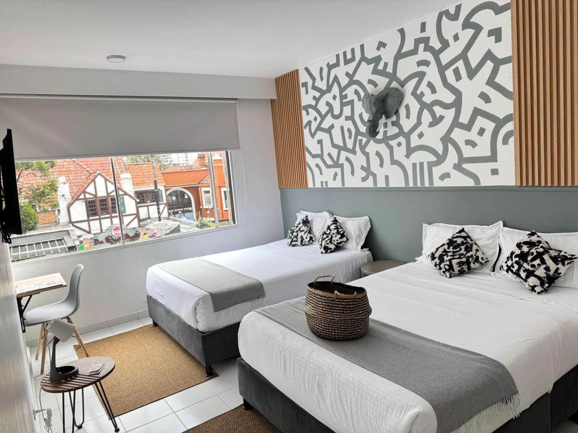 Nomadia Hostel Boutique Bogotá Exteriér fotografie